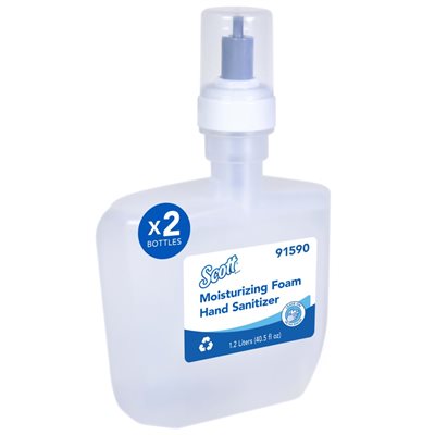 Désinfectant Hydratant Mousse #91590 cs / 2 x 1.2L (LA)