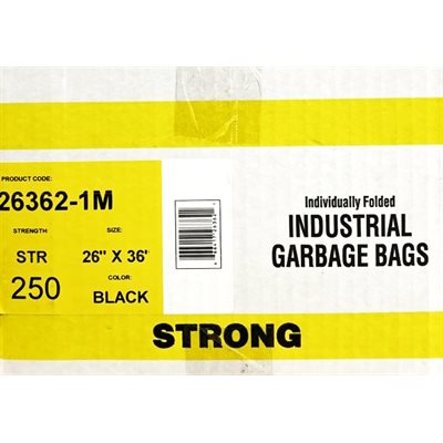 26 x 36 NOIR FORT» Sac à déchets