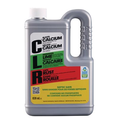 CLR 828ml. - Déloge calcium / calcaire / élimine rouille 