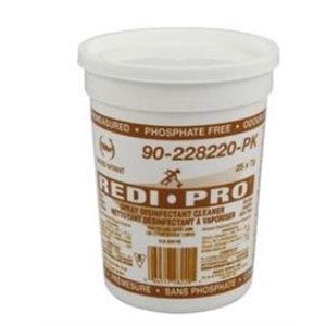 REDI-PRO - Désinfectant en sachet pour vapo 4pqt x 25un x 7gr