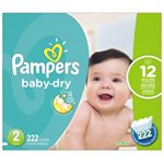 Couches Pampers cs / #2 (5-8kg)