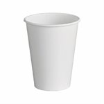 8oz BLANC - Verre brevage CHAUD » 80mm (cs / 1000)