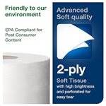 Bathroom tissue 12 rlx 2plis 750' Tork 11020602 T2 (R)