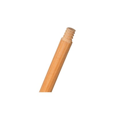 Manche de bois 60" embout fileté 