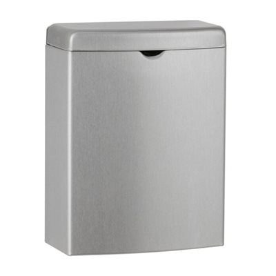 BOBRICK 270 - Poubelle serviette sanitaire ACIER INOX. 