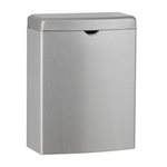 BOBRICK 270 - Poubelle serviette sanitaire ACIER INOX. 