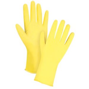 Gants de vaisselle en caoutchouc naturel petit / pr (LE)