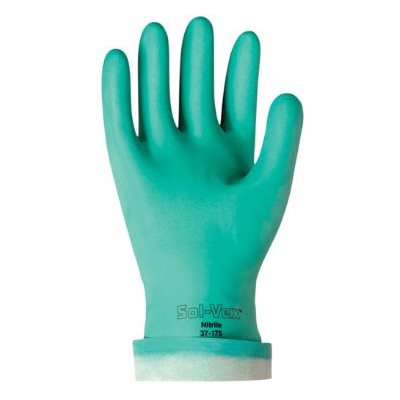 Gants de nitrile Sol-Vex 37-175 *10 x-large / pr (S)