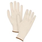 Gants de coton et polyester poids lourd large / pr (S)