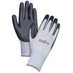 Gants en polyester avec paume enduite de mousse de nitrile noir large / pr #9 (S)