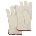 Gants pour conducteur en cuir fleur de vache  /  pr (S)