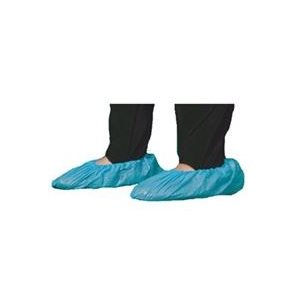 Couvre-chaussure bleu GRAND Plastique cs / 100 SEL089 (S)