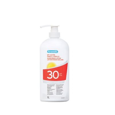 Crème solaire Personnelle FPS 30 / 1 Litre