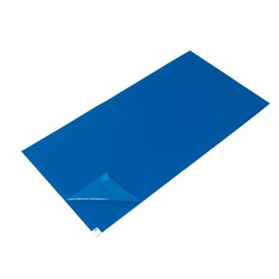 Tapis bleu autocollant poussière 2'x3' (4 x pqt / 30 )