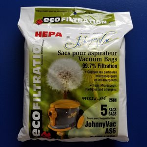 Sac aspirateur AS6 Hepa pqt / 5 (J)