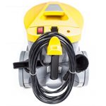 Aspirateur chariot commercial 1300w 4 gallons Johnny Vac AS6 gris et jaune Ghibli