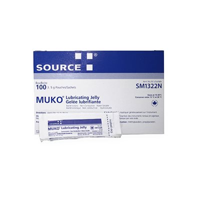  MUKO - Gelée lubrifiante - 3.5g. x 100 sachets