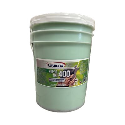 20L - SUPER GEL 400 - Savon à main abrasif vert » Cerise 